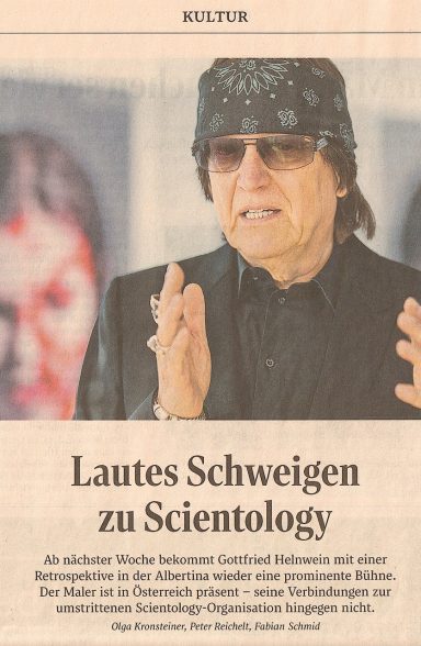 Der STANDARD-Artikel über den Scientologen Gottfried Helnwein